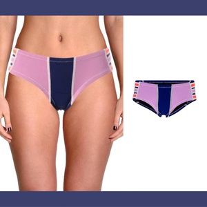 NEW Cynthia Rowley Colorblock Bikini‎ Bottom MEDIUM